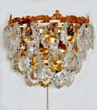 Palwa Kristall Wandleuchte