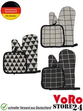 Ofenhandschuh & Topflappen Set