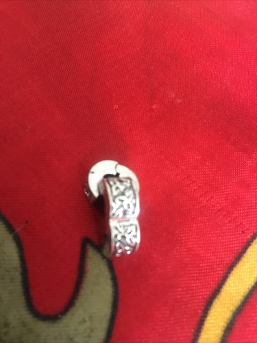 Metallperlen clip antik - clip,