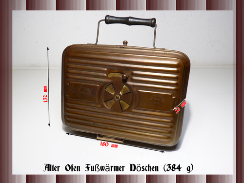 Alter fußwärmer bettwärmer - fußwärmer,