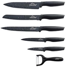 6-tlg Küchenmesser Edelstahl