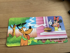 Postkarte 6 Disney Family Nestle Mini Maus und Pluto 9,5cm x 19cm