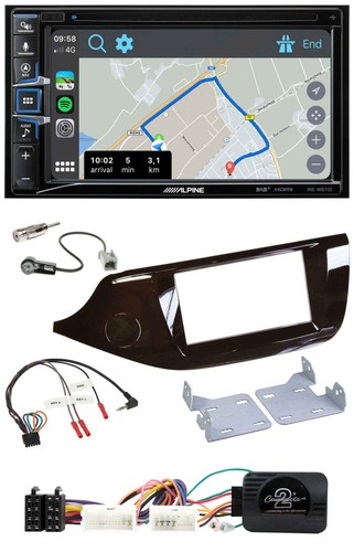 Alpine dab tmc bluetooth 2din - alpine,