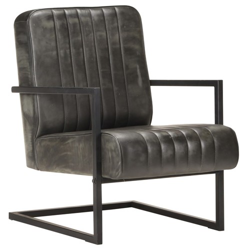 Freischwinger sessel echtleder - sessel,