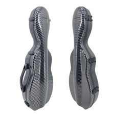 #Disposal 4/4 Violin Case Carbon Fiber Violin box Black Color Geigenkasten Case 