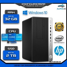 HP ProDesk 600 G3 Windows 11 PRO PC ?Konfigurierbar Intel i7 1 TB SSD 64GB RAM