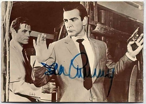 Sean connery autogramm - sean,