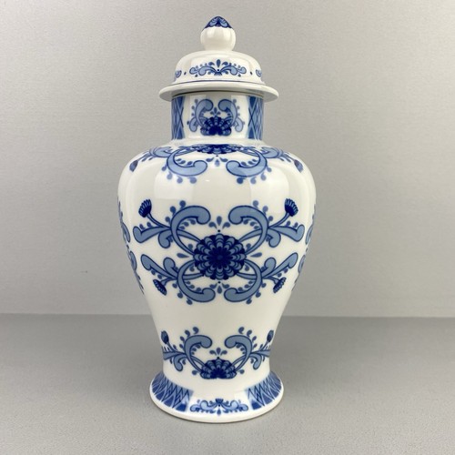 Deckelvase porzellankunst - deckelvase,