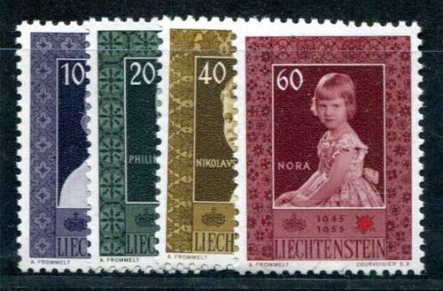 Liechtenstein 1955 338 341 - 1955, 338-341