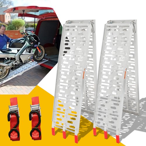 Auffahrrampe max 680kg alu - auffahrrampe,
