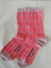 Damen Socken Burlington Gr. 38, Mehrfarbig mit Glitzer 