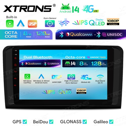Autoradio für mercedes ml - 9",