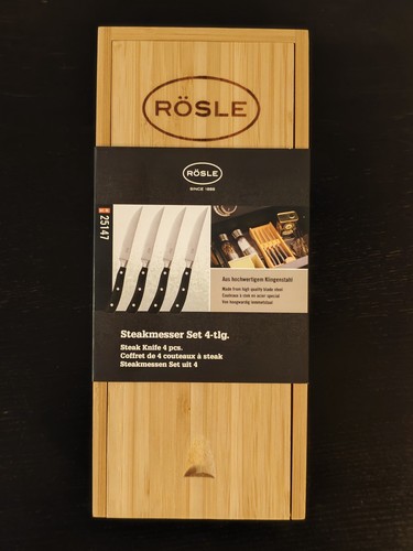Tlg steakmesser set rösle - 4-tlg, steakmesser-set