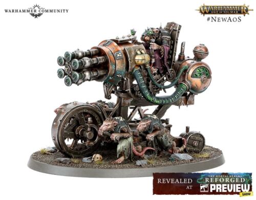 Ratling warpblaster skaven - warpblaster,