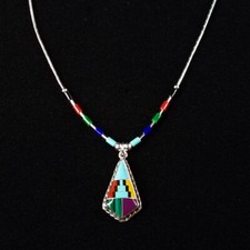 Indianerschmuck halskette - indianerschmuck,