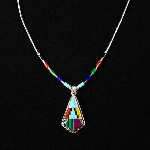 Indianerschmuck halskette - indianerschmuck,