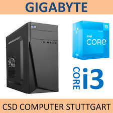 KOMPLETT-PC INTEL i3 10100 QUADCORE 4,3GHz 16GB 480GB Windows 11 MIT TPM2.0