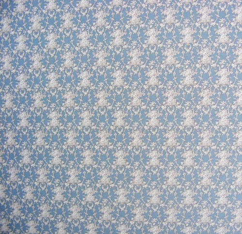 Puppenhaus tapete blumen - blumen, creme