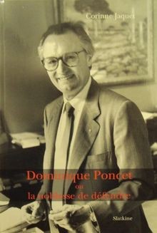 Dominque poncet noblesse - poncet, la