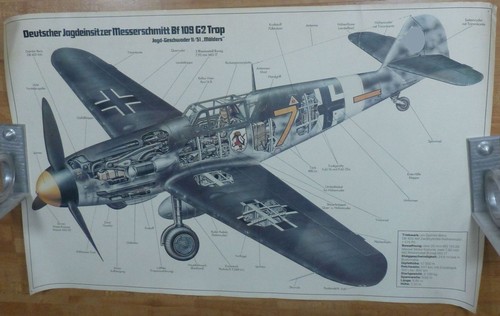 Messerschmitt 109 g2 - bf,