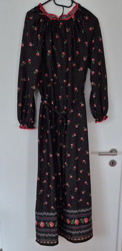 Ddr damenkleid m38 lang - damenkleid,