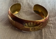 Armreif Messing Kupfer