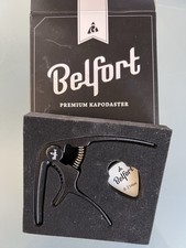 BELFORT® QuickPitch Kapodaster für Gitarre + 3 Plektren + Gratis eBook - neuwert