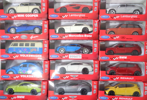 Welly nex pull back autos - welly, 1:43