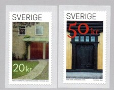 Schweden Mi. 3317-18** "Haustüren" postfrisch