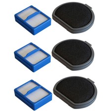 3 Stück Set Filter Kompatibel für AEG QX9 Staubsauger, AEF167 Waschbar Filterset