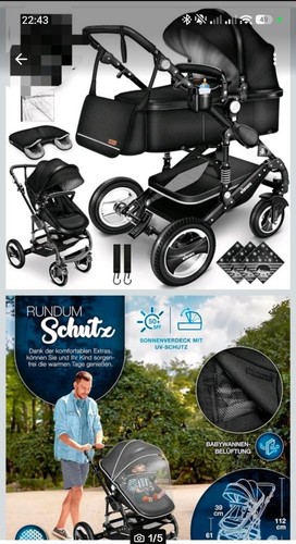 Kiduku kinderwagen xxl - 1,