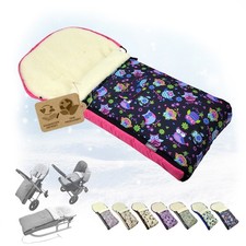 Fußsack aus Lammwolle 108cm