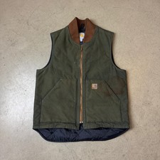 (M) Carhartt Duck Weste Forest