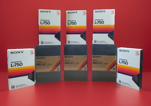 Betamax leerkassetten sony - sony,