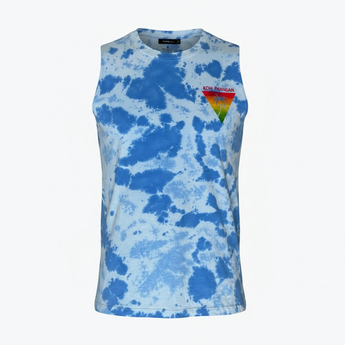 Blaues herren tanktop - herren,
