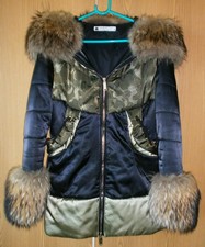 Vera Pelle / SocietyTeam Italy * Winterjacke * Echtfell * Gr. 38/M