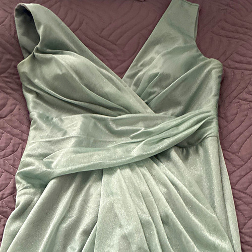 Damen maxikleid grün lang - grün,