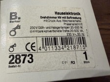Berker 2873 Drehdimmer