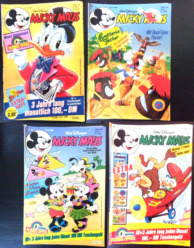 Walt disneys micky - 4x, maus