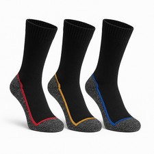 3 Paar Norwegersocken Herren Damen – warme Thermosocken Natur vorgewaschen 40-44