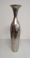 Bodenvase Blumenvase  Vase  Alu/Nickel  COLMORE  21x21x73 cm