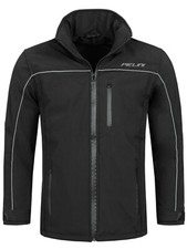 Motorradjacke Herren Schwarz