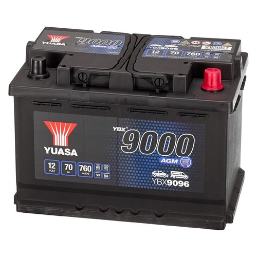 Yuasa 12v 70ah agm - 70ah,