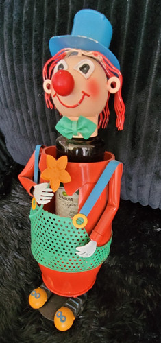 Clown figur flaschenhalter - figur,,