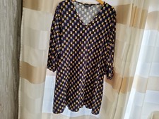 Elegantes Kleid Ulla Popken, Gr.50l52, neu, 100% Baumwolle