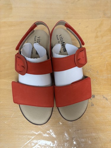 Vitaform damen sandaletten rot - vitaform, damen-sandaletten