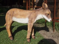 Esel Deko Figur Garten Figur