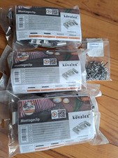 Kovalex Montageclips Metall für Terrassendielen