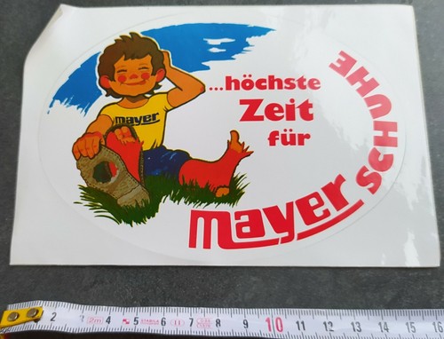 Alter aufkleber mayer schuhe - alter,