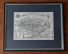 Sehr schöner gerahmter original Kupferstich - Heiligenstatt - Merian um 1645/50